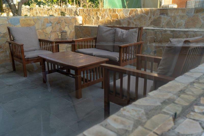Glaros Beach Apartment Kato Daratso Buitenkant foto